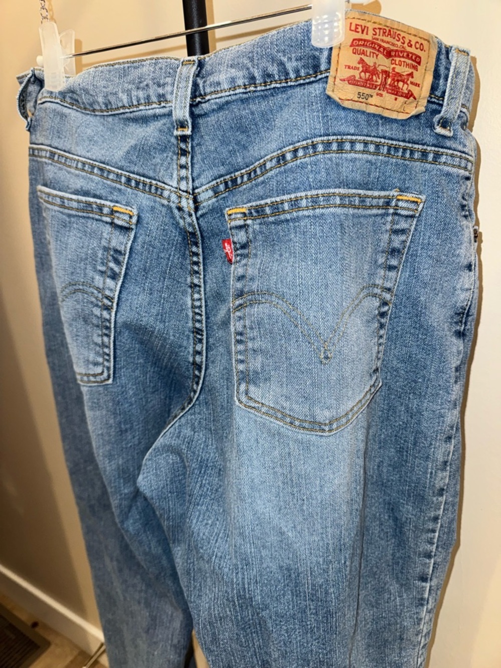 Levi's Light Blue 550 Denim Jeans